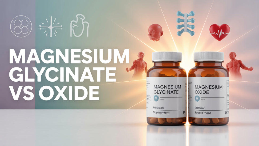 Magnesium Glycinate vs Magnesium Oxide – Which is Better for Your Health?