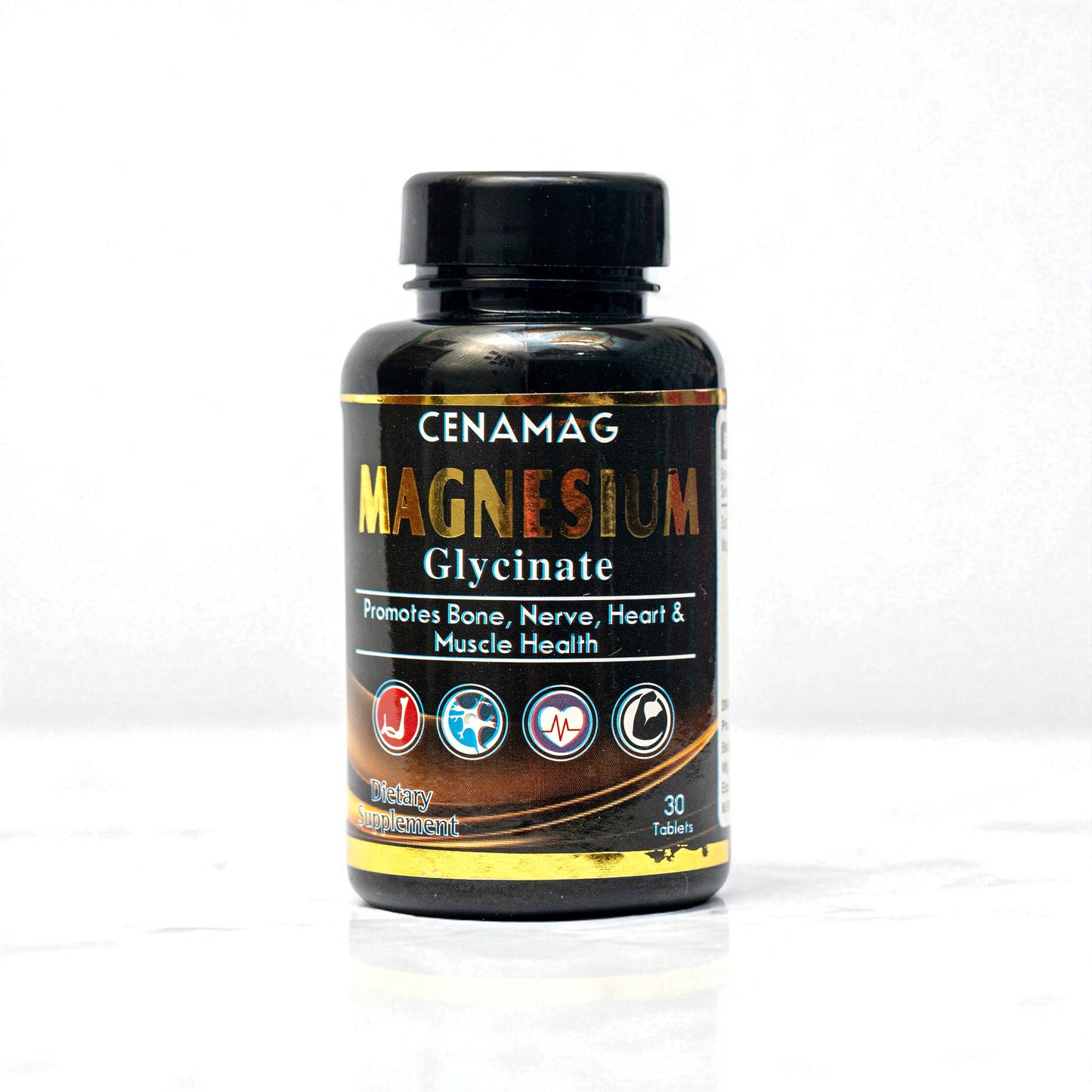 CENAMAG Magnesium Glycinate — 500mg (30 Tablets)