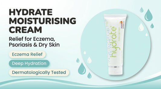 Hydrate Moisturising Cream: Relief for Eczema, Psoriasis & Dry Skin