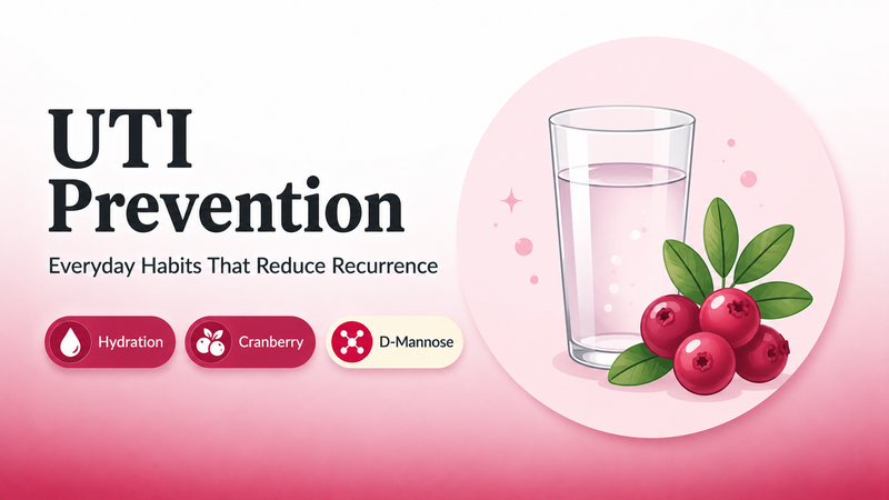 UTI Prevention: Everyday Habits That Reduce Recurrence