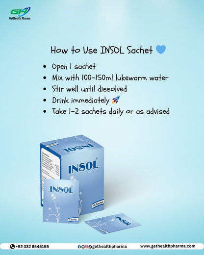 Insol Sachet PCOS Supplement In Pakistan
