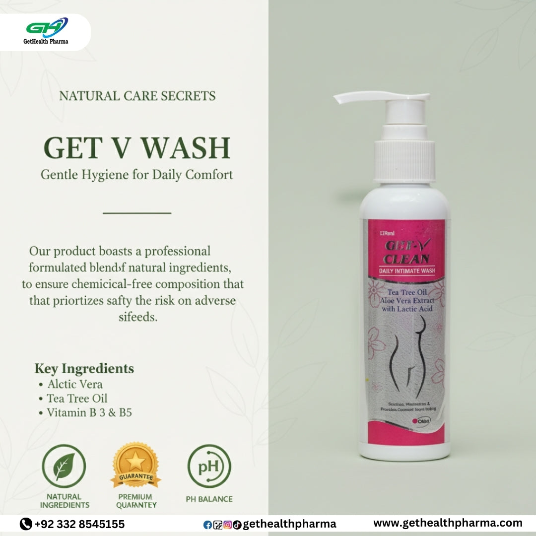 Get V Clean – Vaginal Wash Bundle (2 Packs, 10% Off)