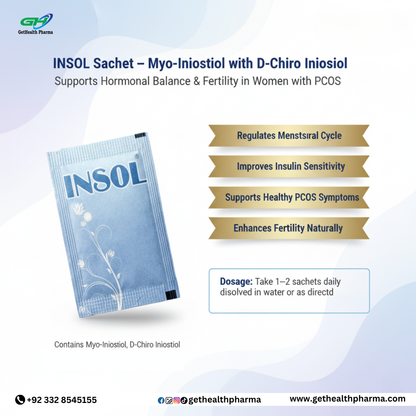 Insol Sachet PCOS Supplement In Pakistan